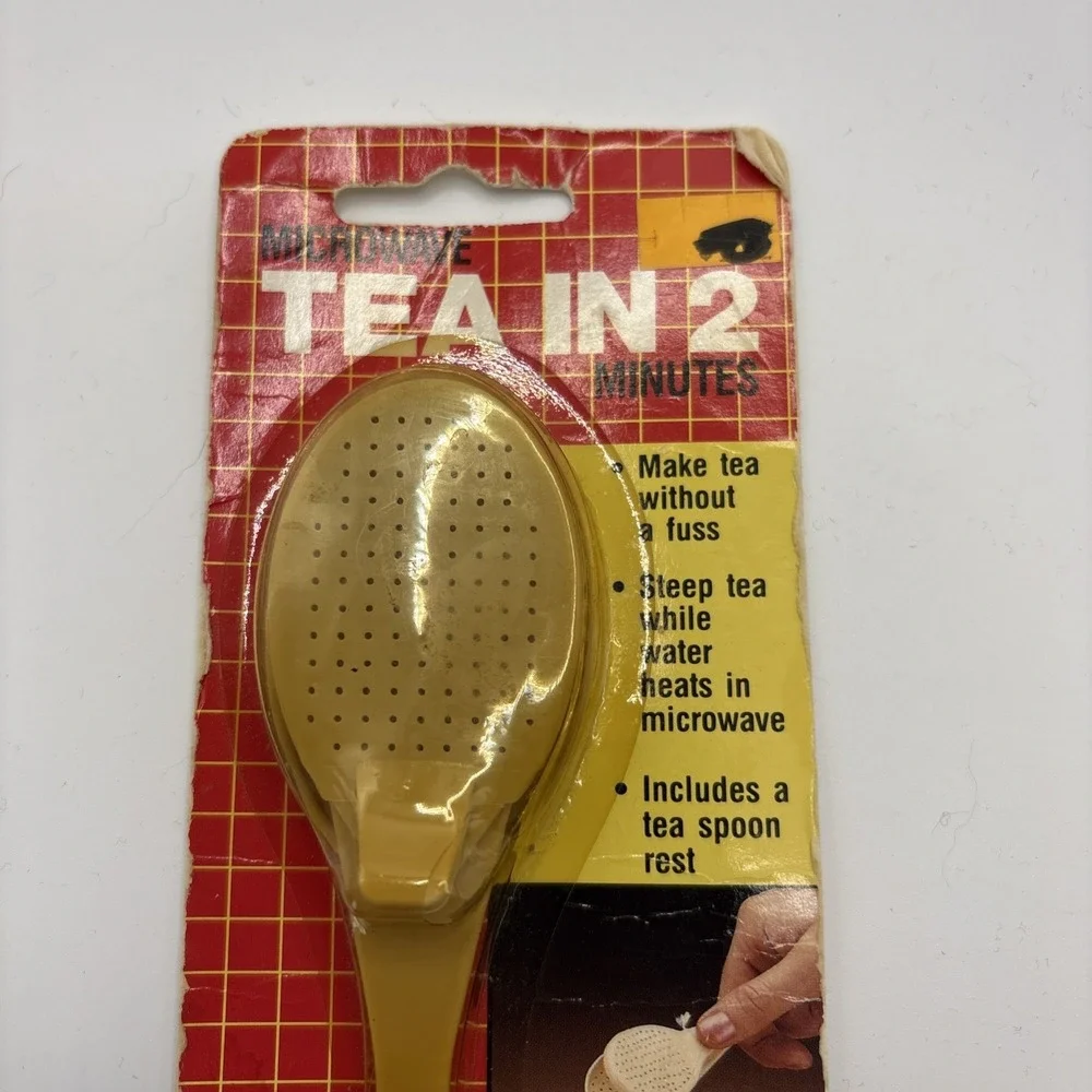 Vtg Microwave Tea In 2 Minutes Infuser‎ In Original Package NOS